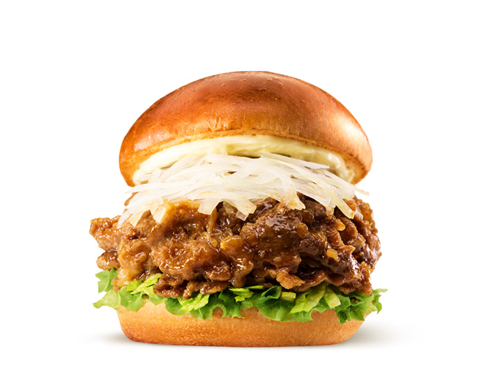 【数量限定】黒毛和牛の肉盛りバーガー