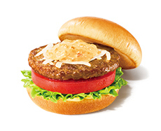 朝の野菜バーガー 〜オーロラソース〜