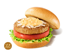 ソイ朝の野菜バーガー 〜オーロラソース〜