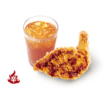 【期間限定】ホット スパイスモスチキン＜カレー＞セット(ドリンクM)