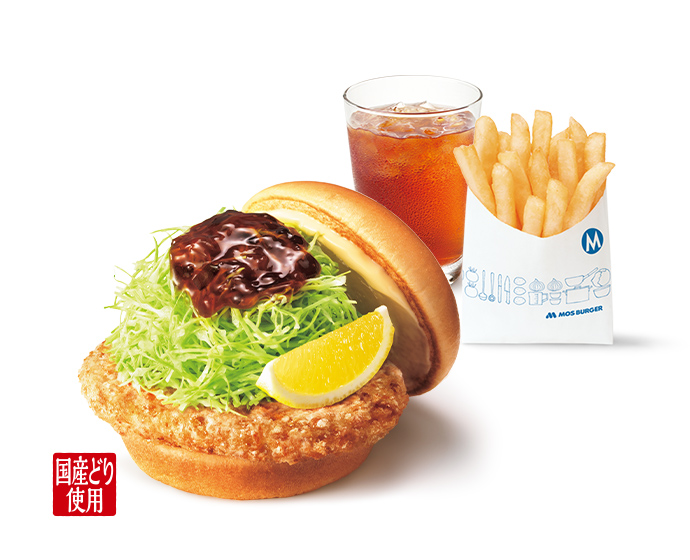 【平日・期間限定】昼割セット 和風旨（うま）だれのとり竜田バーガー＜10時半から15時まで販売＞