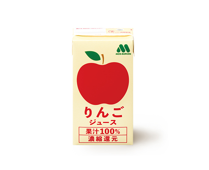 りんごジュース（125ml紙パック）