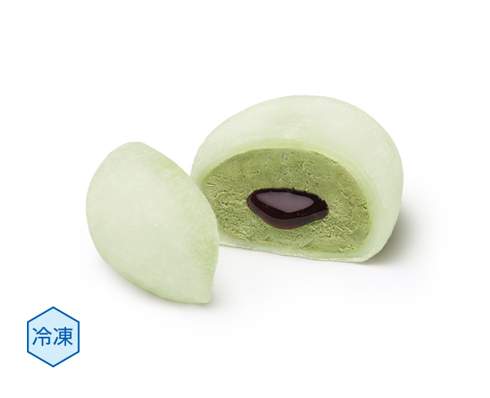 【期間限定】アイスドルチェ 抹茶クリームのアイスわらび餅 〜黒蜜ソース入り〜