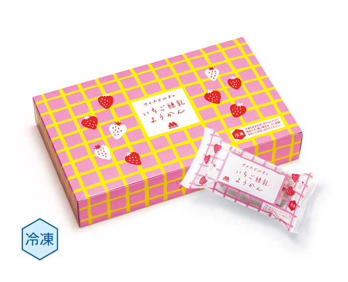 【期間限定】アイスドルチェ 5個入りBOX いちご練乳ようかん